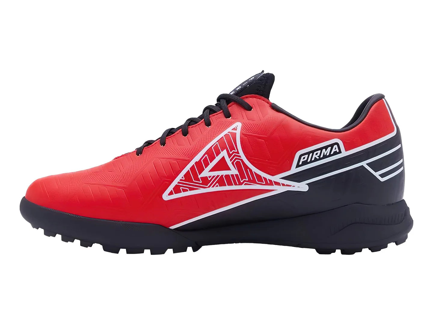 Tenis de Fútbol Pirma Brasil Negro y Rojo para Niño