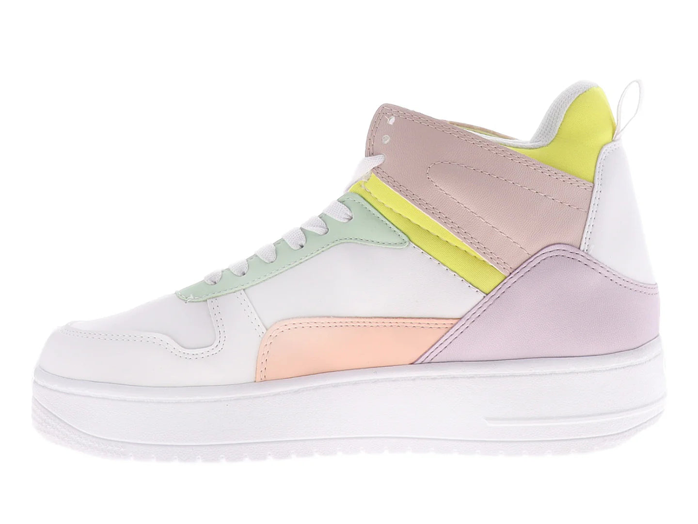 Tenis THENTIC Urbanos Multicolor Blanco para Mujer