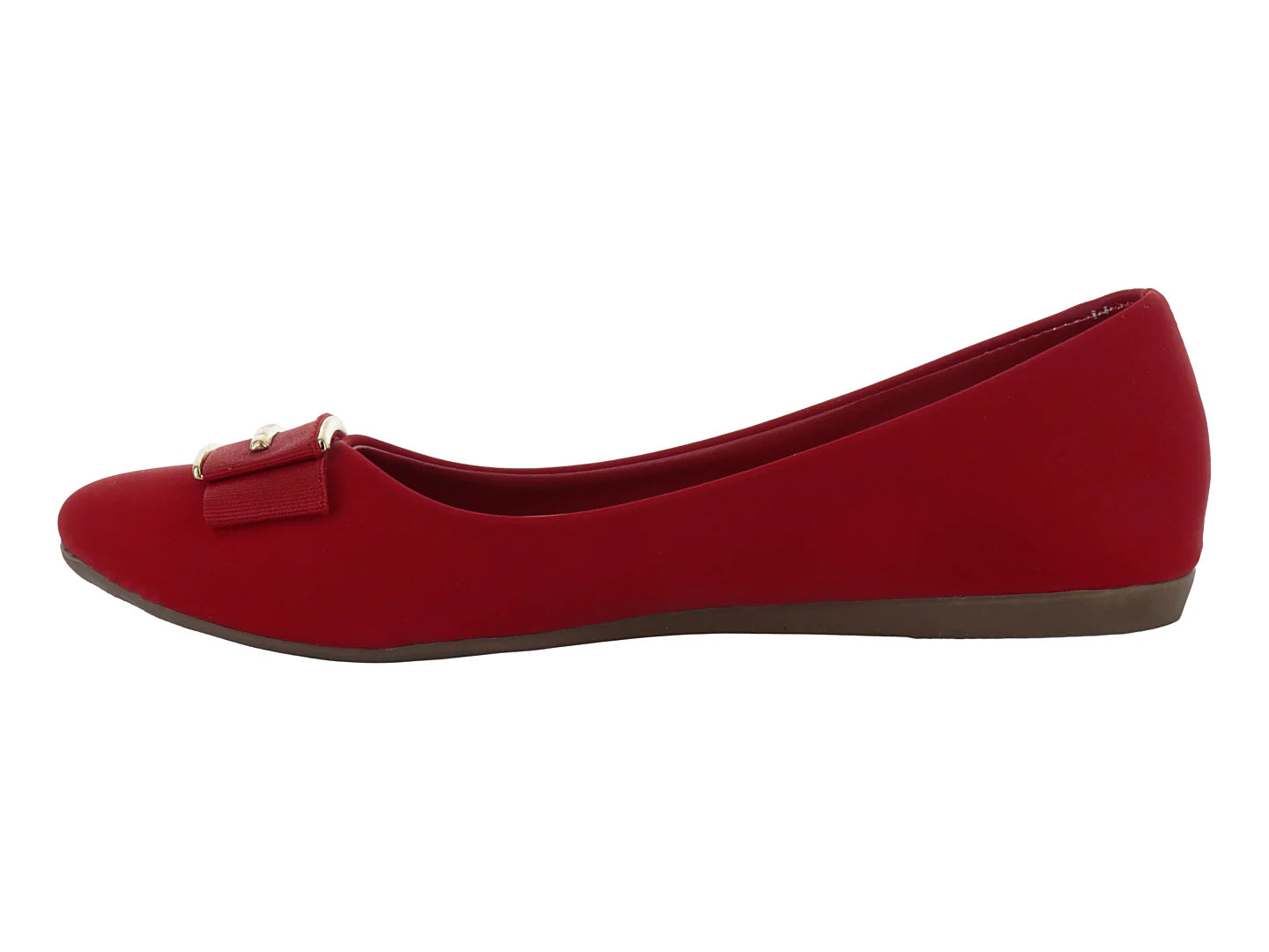 Zapatos Planos Mutante Rojos para Mujer
