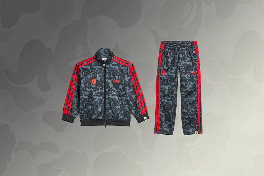 Adidas x BAPE Kids Full Body Track Suit Black