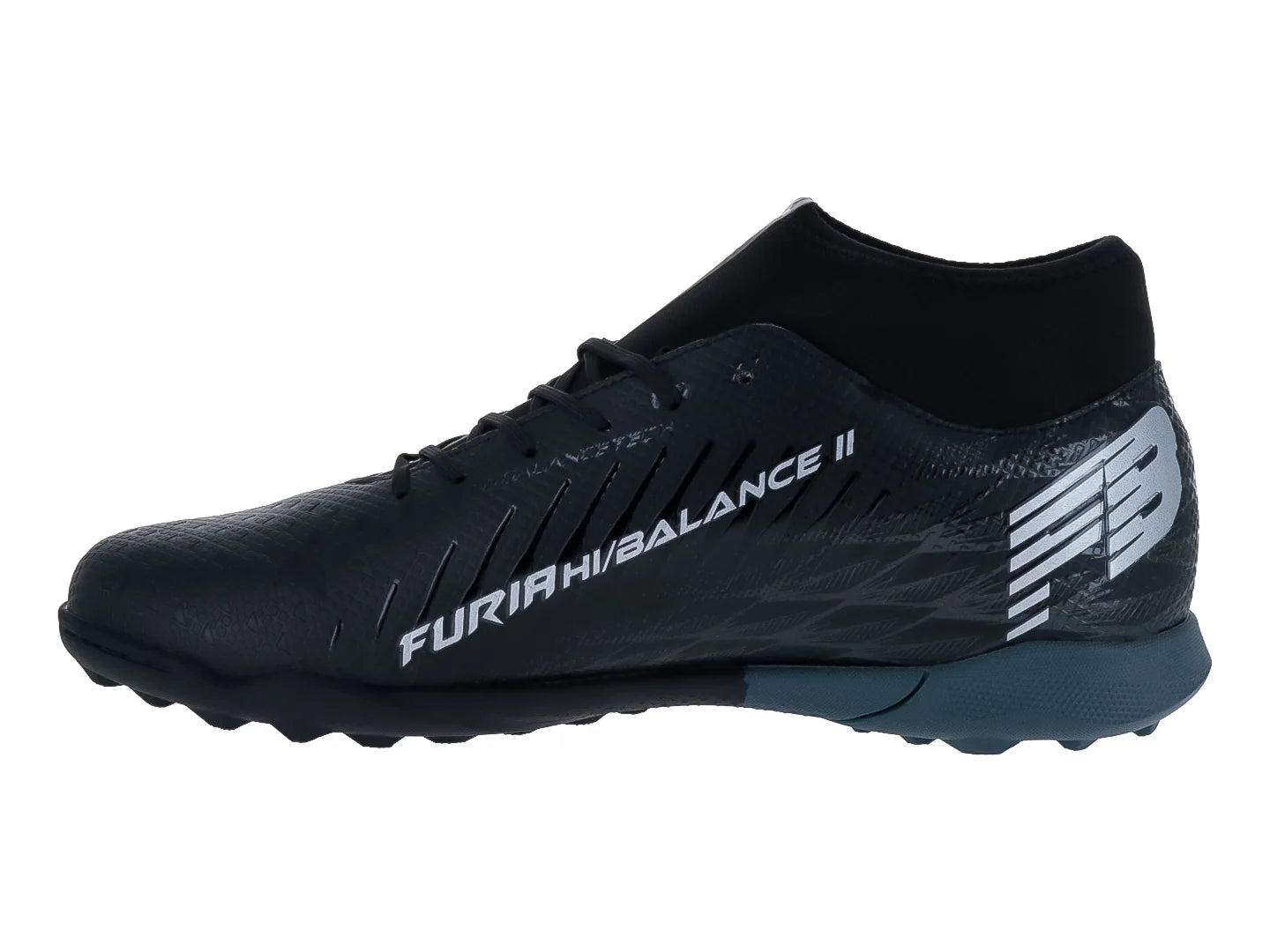 Tenis de Fútbol Furia 1810 Negro y Gris para Hombre