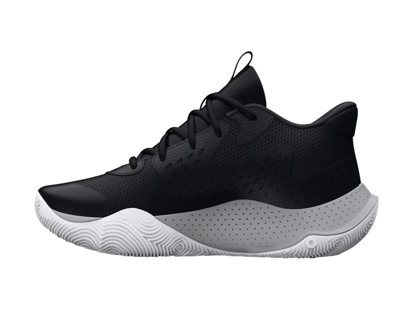 Tenis Under Armour GS Jet 23 Negros para Niño