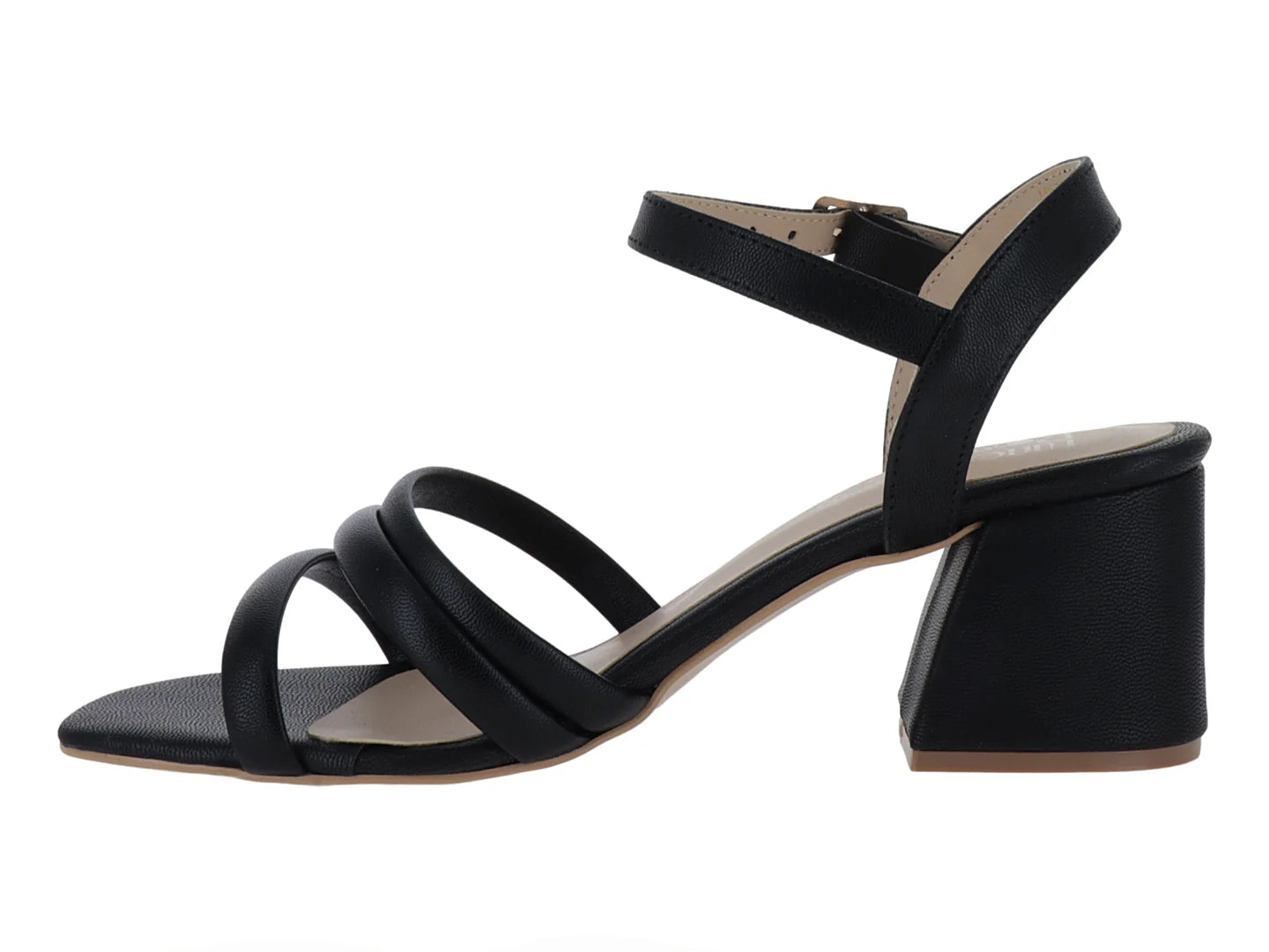 Sandalias Luna Rosa Negro para Mujer