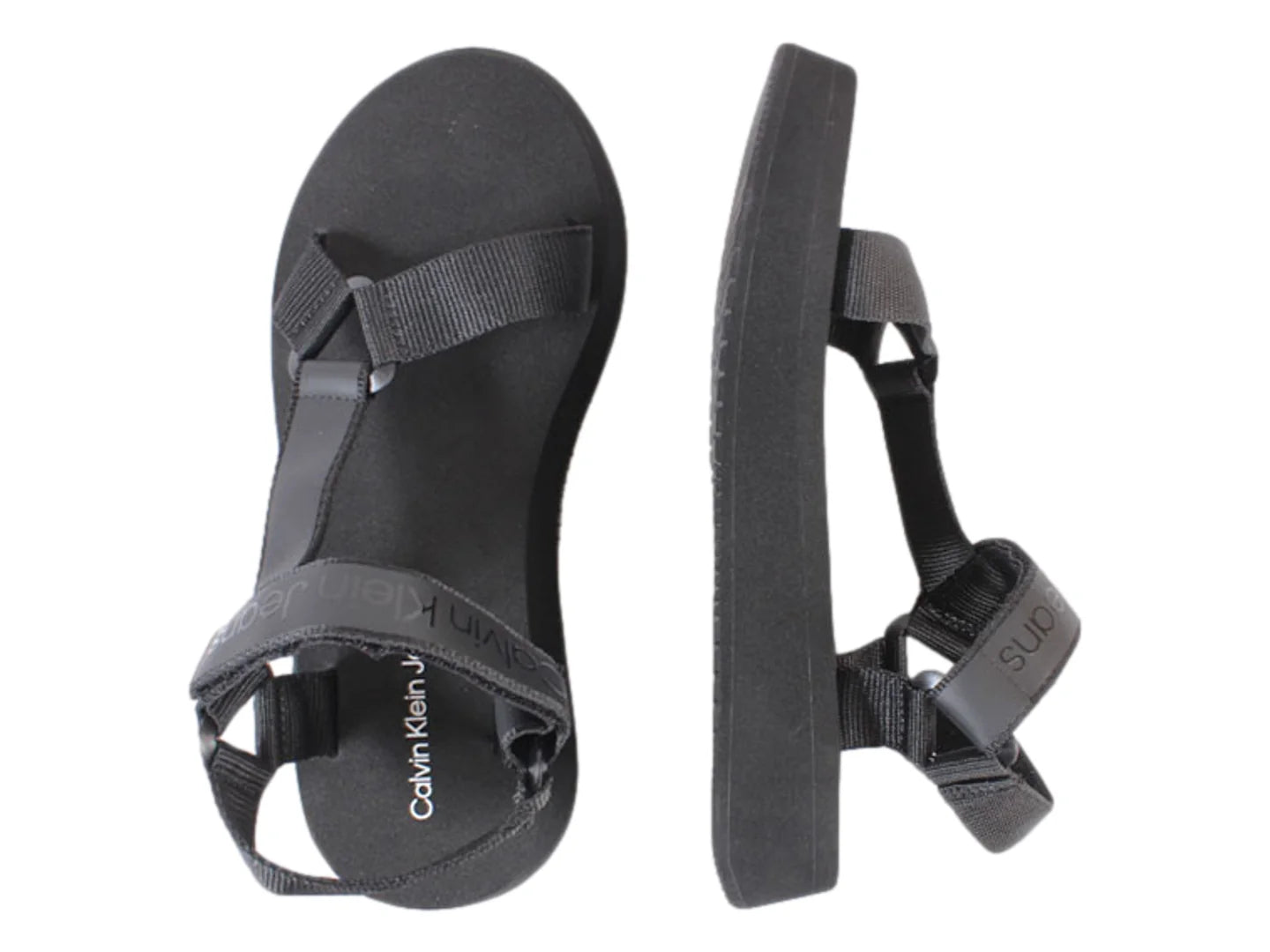 Sandalias Calvin Klein Negro para Mujer