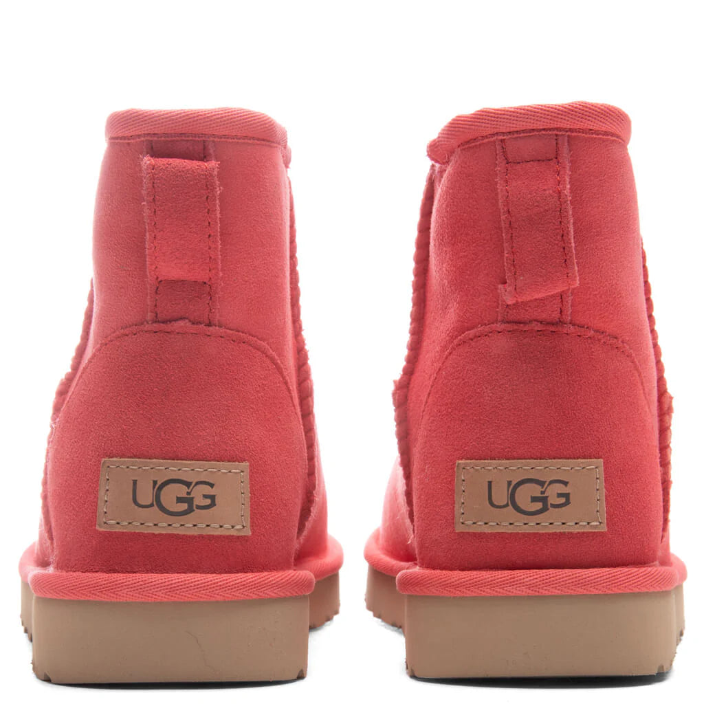 Womens Classic Mini II Boot Hibiscus Pink
