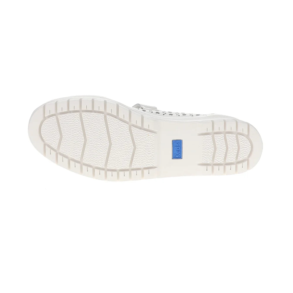 Mary Jane Perf Leather Platform Sneakers