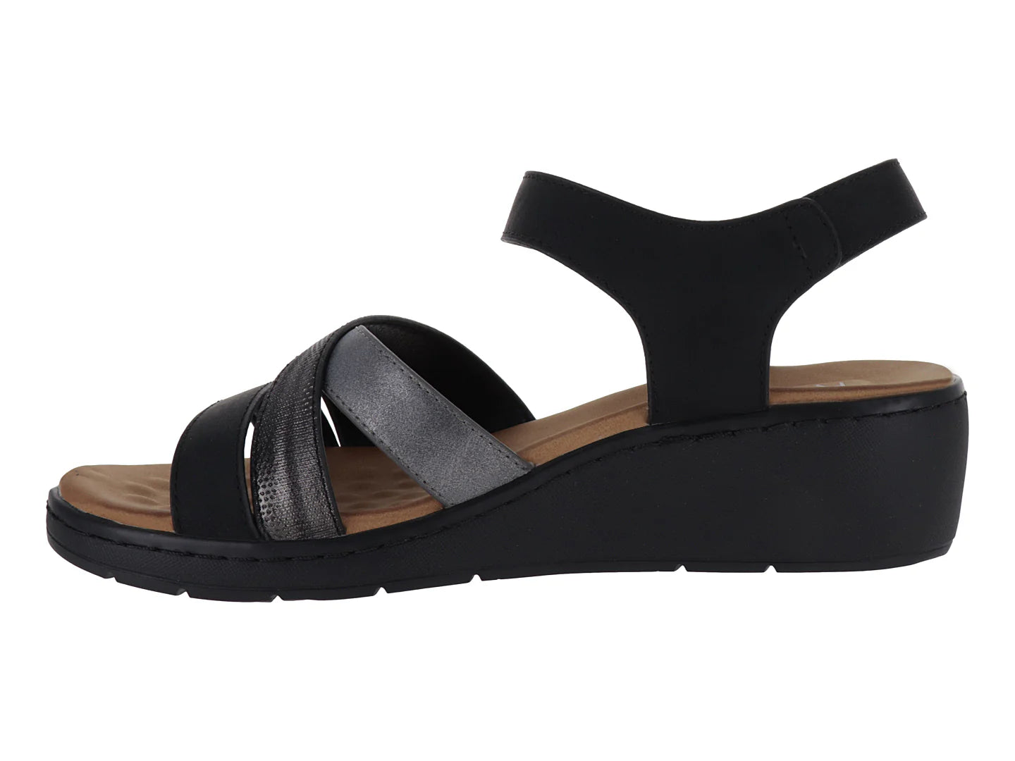 Sandalias ROZE Plataforma Negro para Mujer