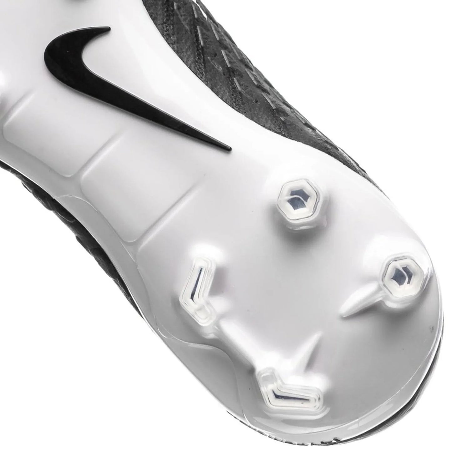 Nike Kids Jr Hypervenom Phantom III Dynamic Fit FG Firm Ground Soccer Cleats Black White Royal