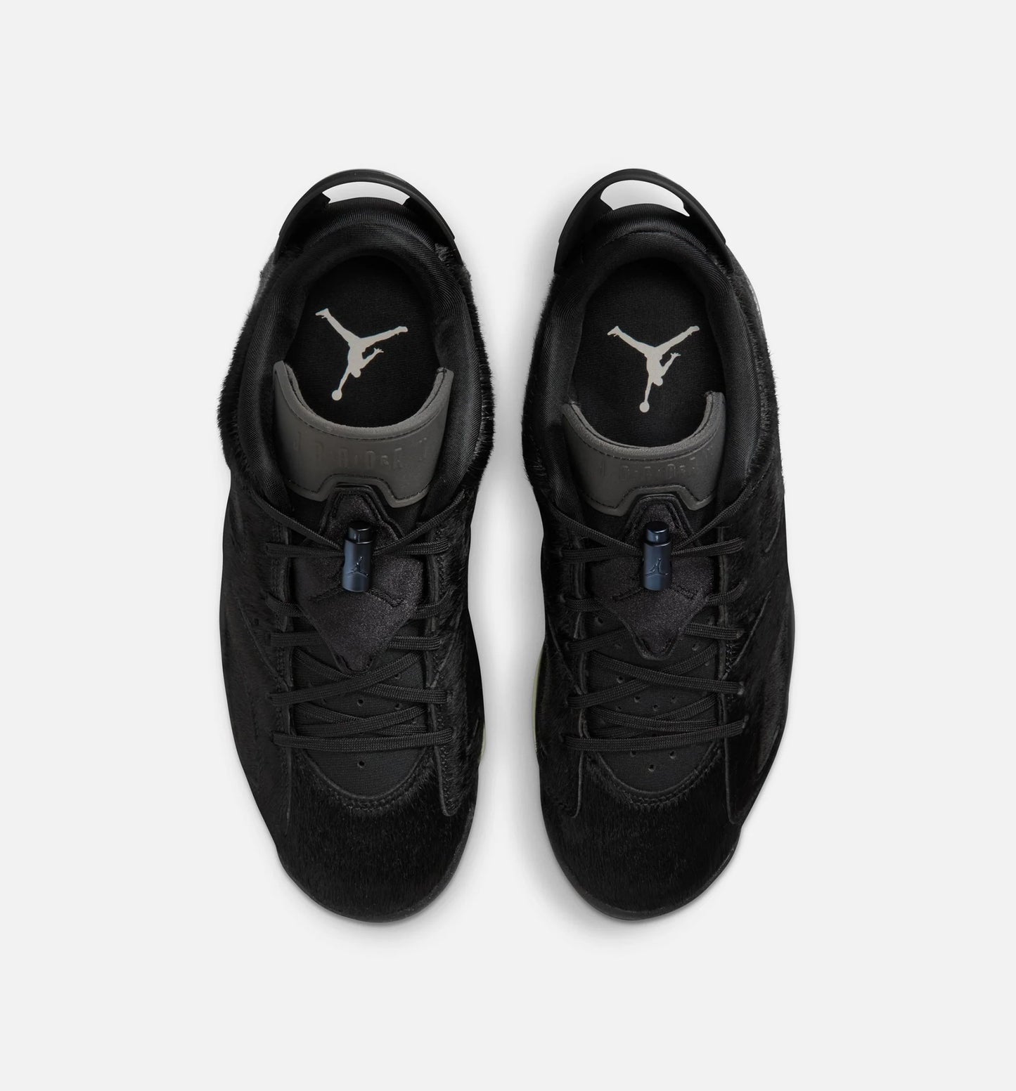 Air Jordan 6 Retro Low Blackout Womens Lifestyle Shoe Black Black