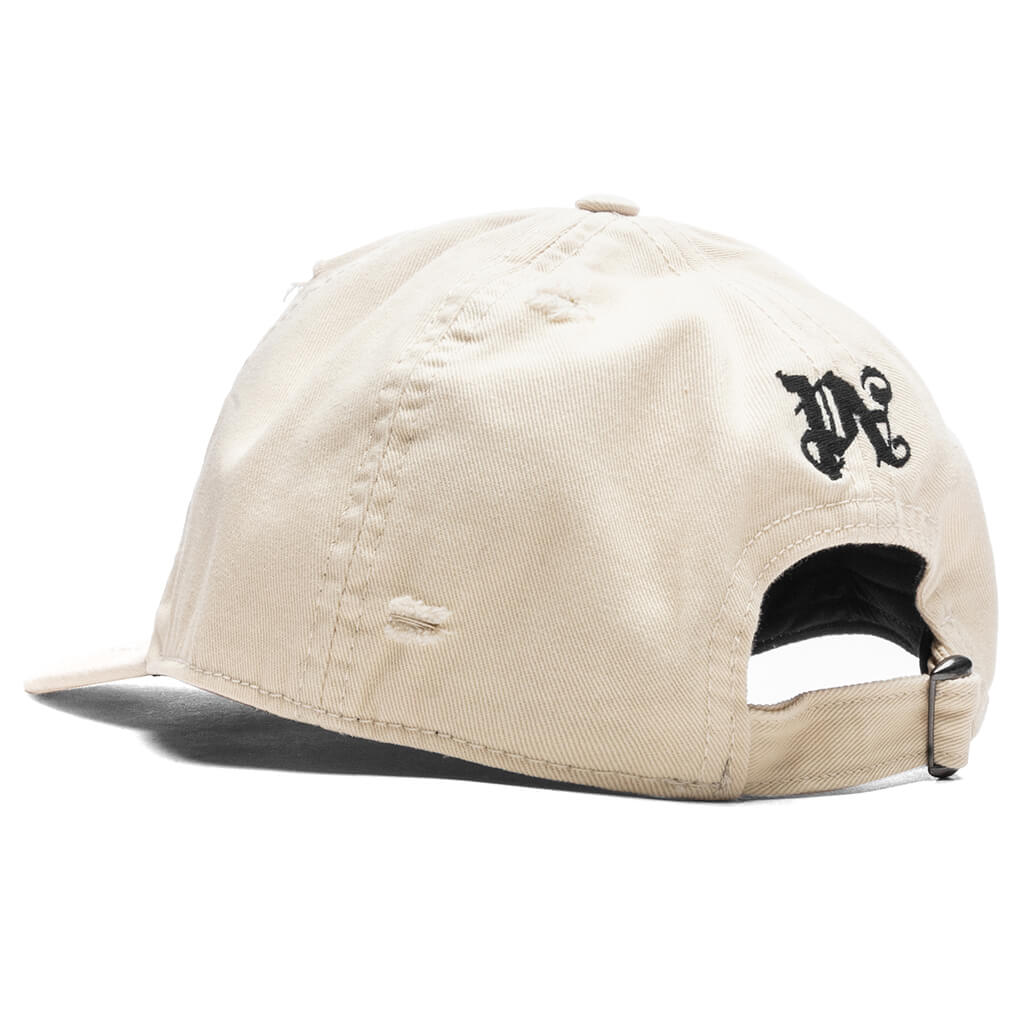 PA Monogram Cap Off White Black