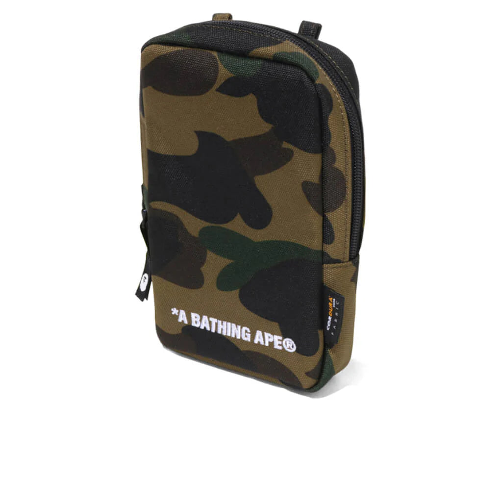 1st Camo Cordura Phone Shoulder Bag Green