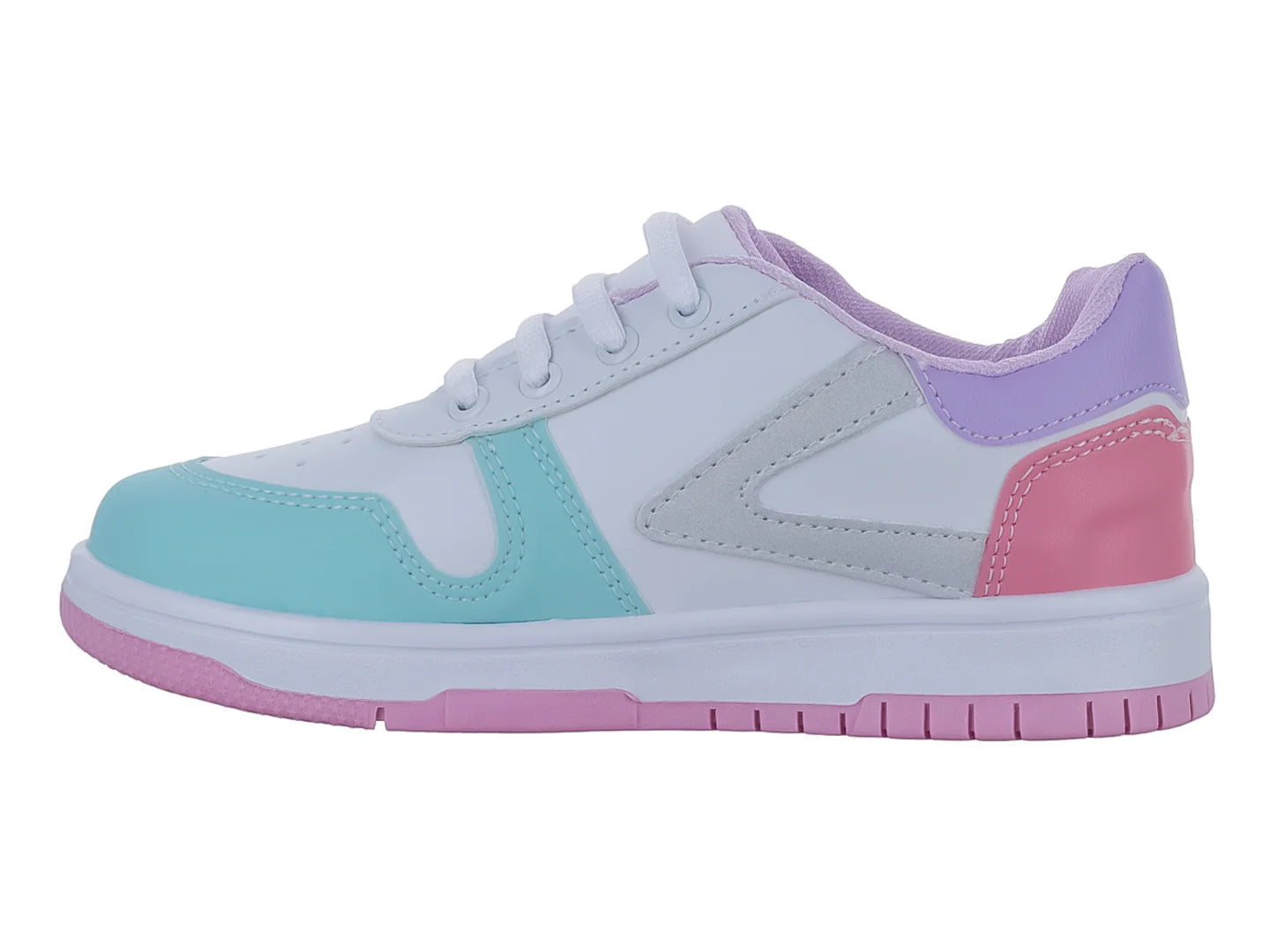 Tenis Guany Blanco y Rosa para Niña