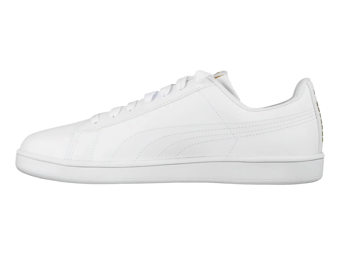 Tenis PUMA UP Blancos con Oro para Mujer