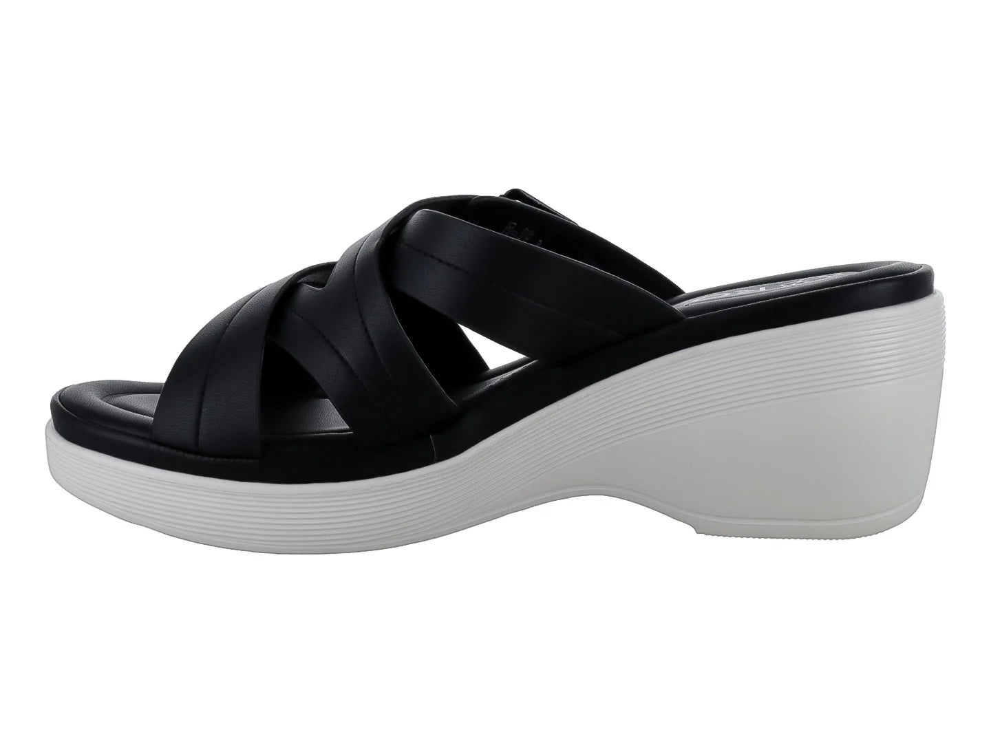 Sandalias Plataforma Roze Negro para Mujer