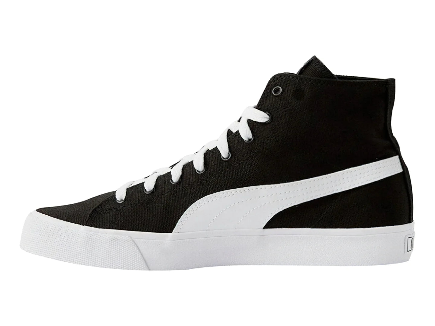 Tenis PUMA Bari Mid Negro y Blanco para Hombre