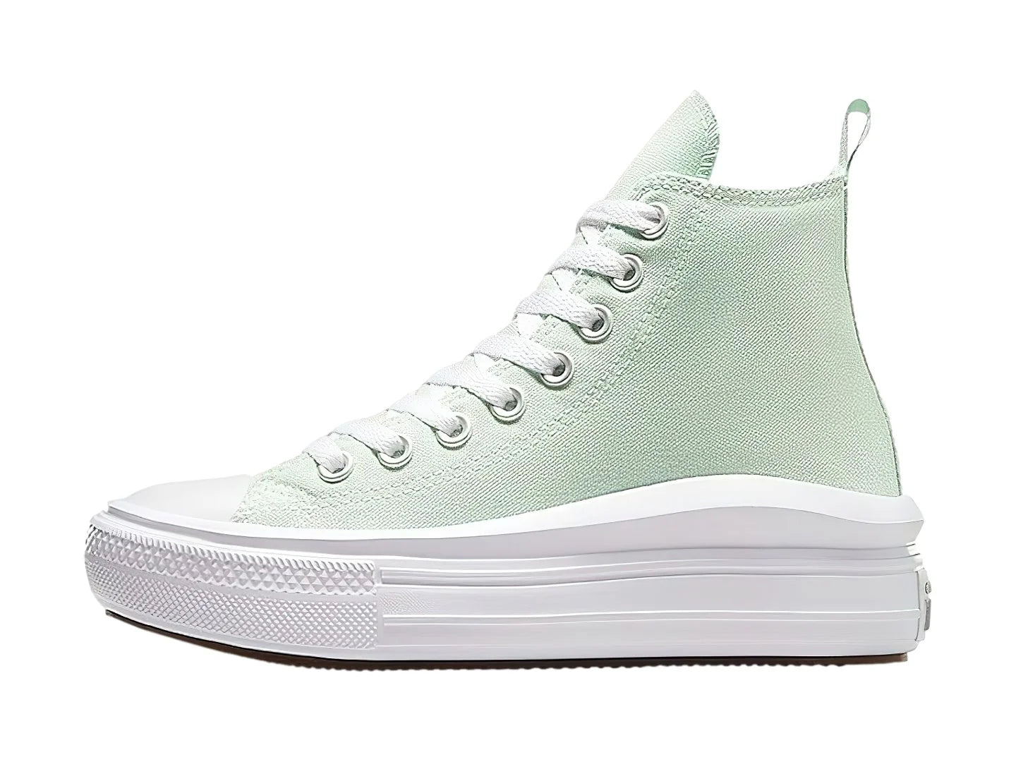 Tenis Converse Chuck Taylor All Star Move Platform Verde para Niña