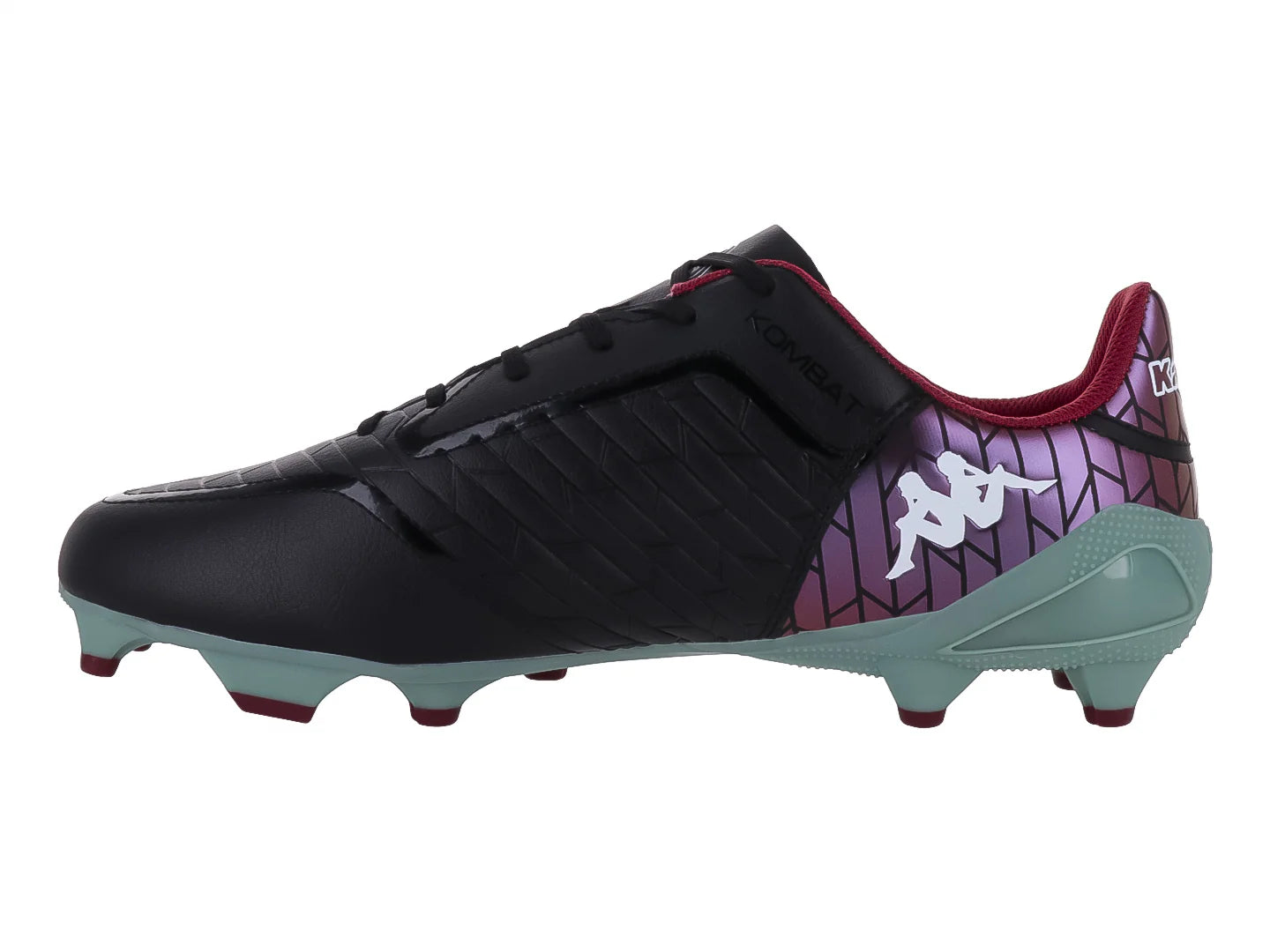 Tenis de Fútbol Kappa Negro y Verde para Hombre