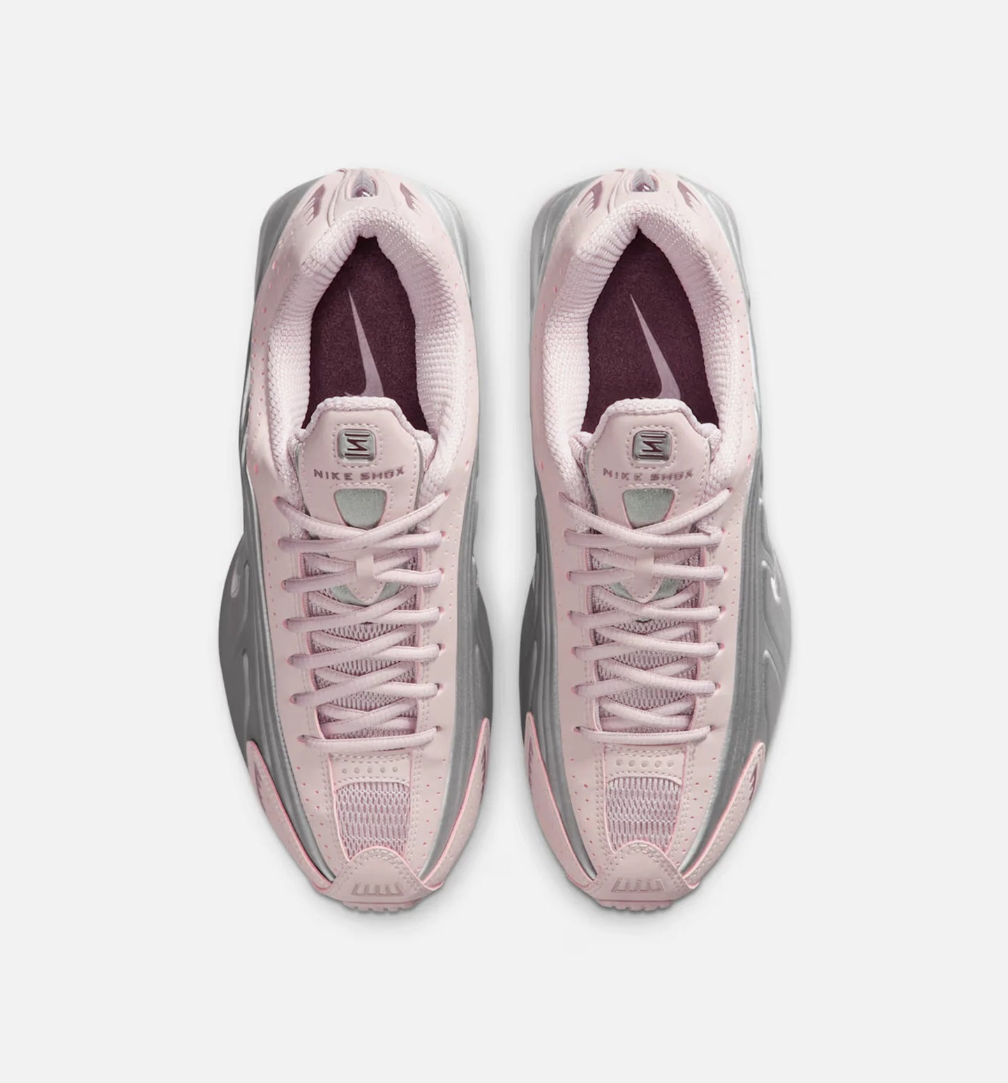 Shox R4 Womens Lifestyle Shoe Particle Rose Tattoo Metallic Silver