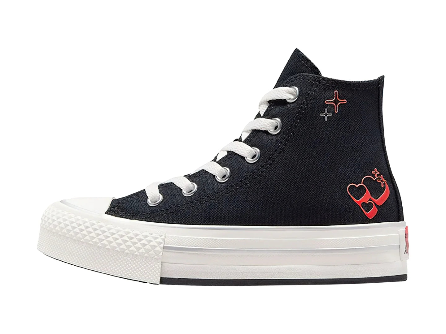 Tenis Converse Chuck Taylor All Star Eva Lift Negro para Niña