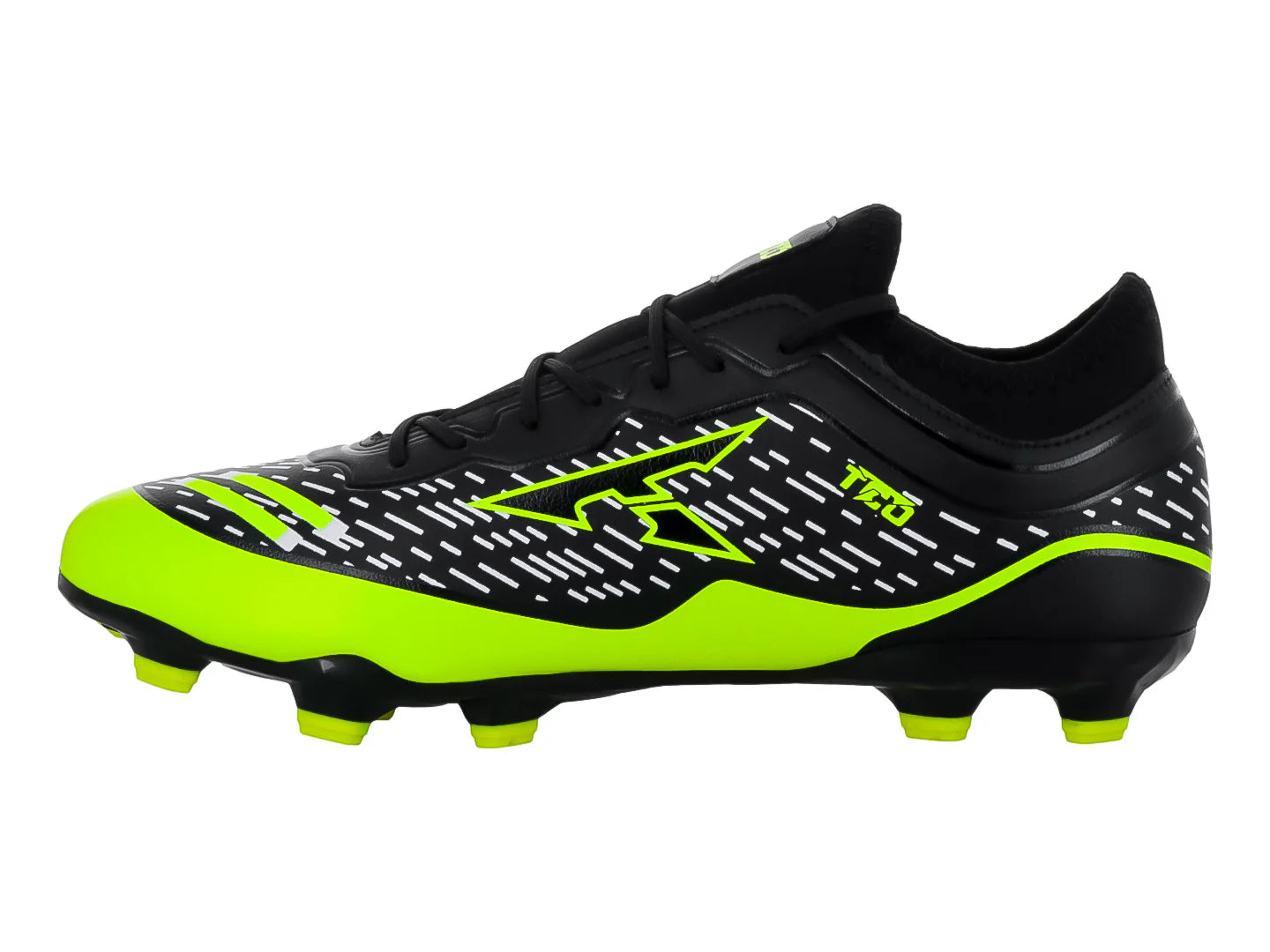 Tenis de Fútbol Leon Trucco Negro Amarillo Neón para Hombre
