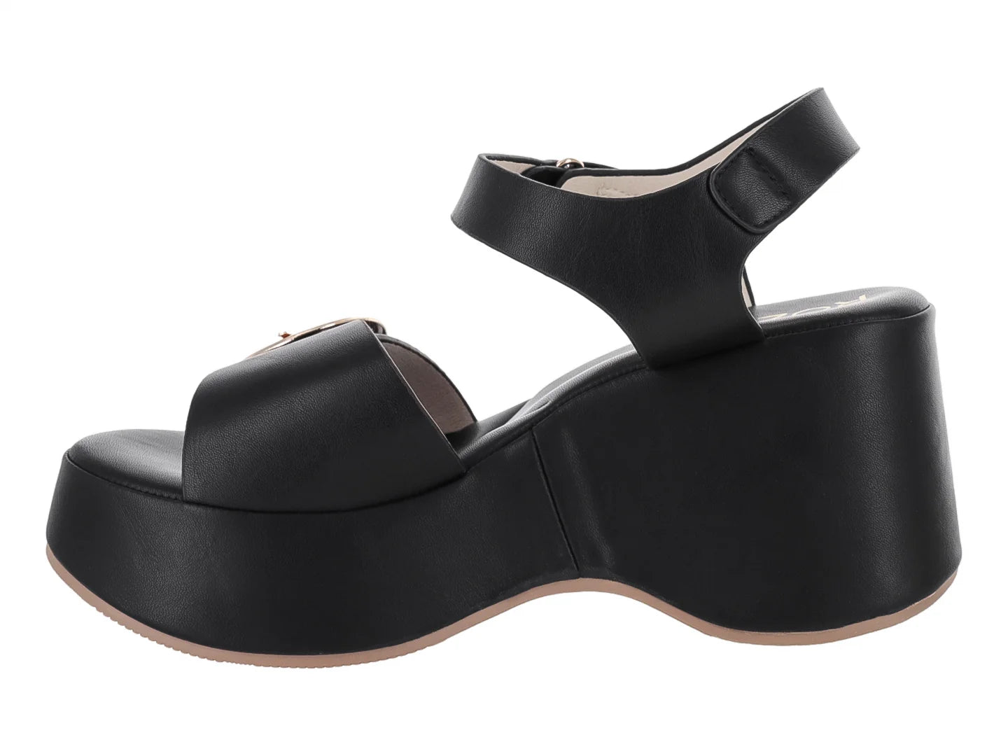 Sandalias ROZE Plataforma Negro para Mujer