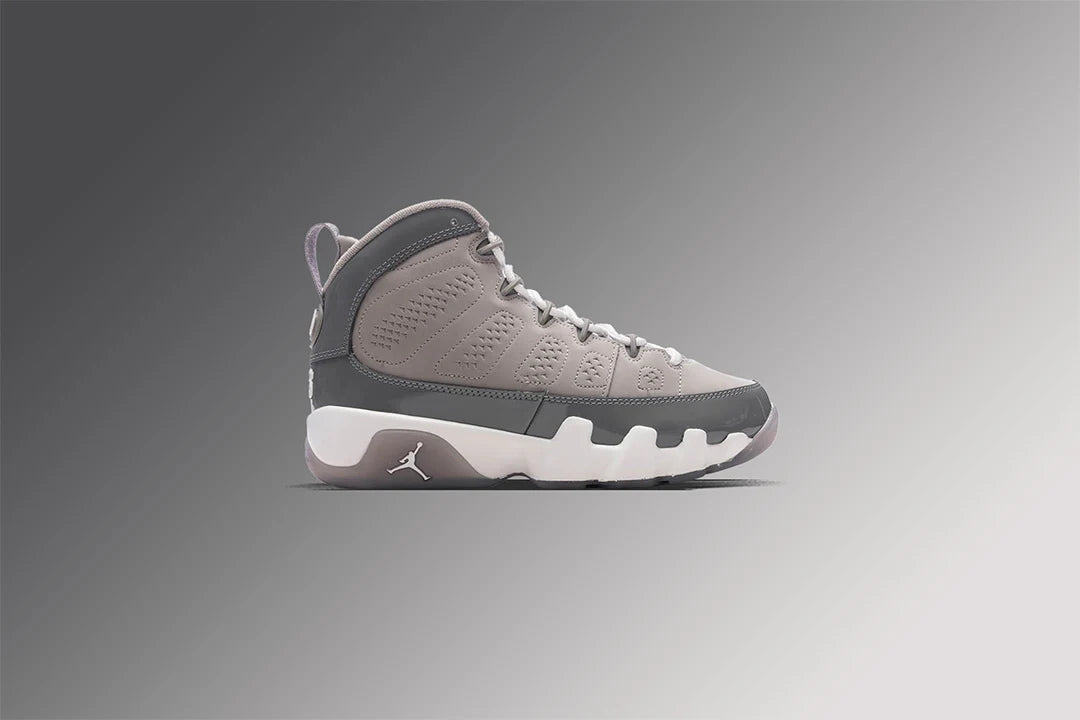 Air Jordan 9 Retro Cool Grey GS Medium Grey Cool Grey White