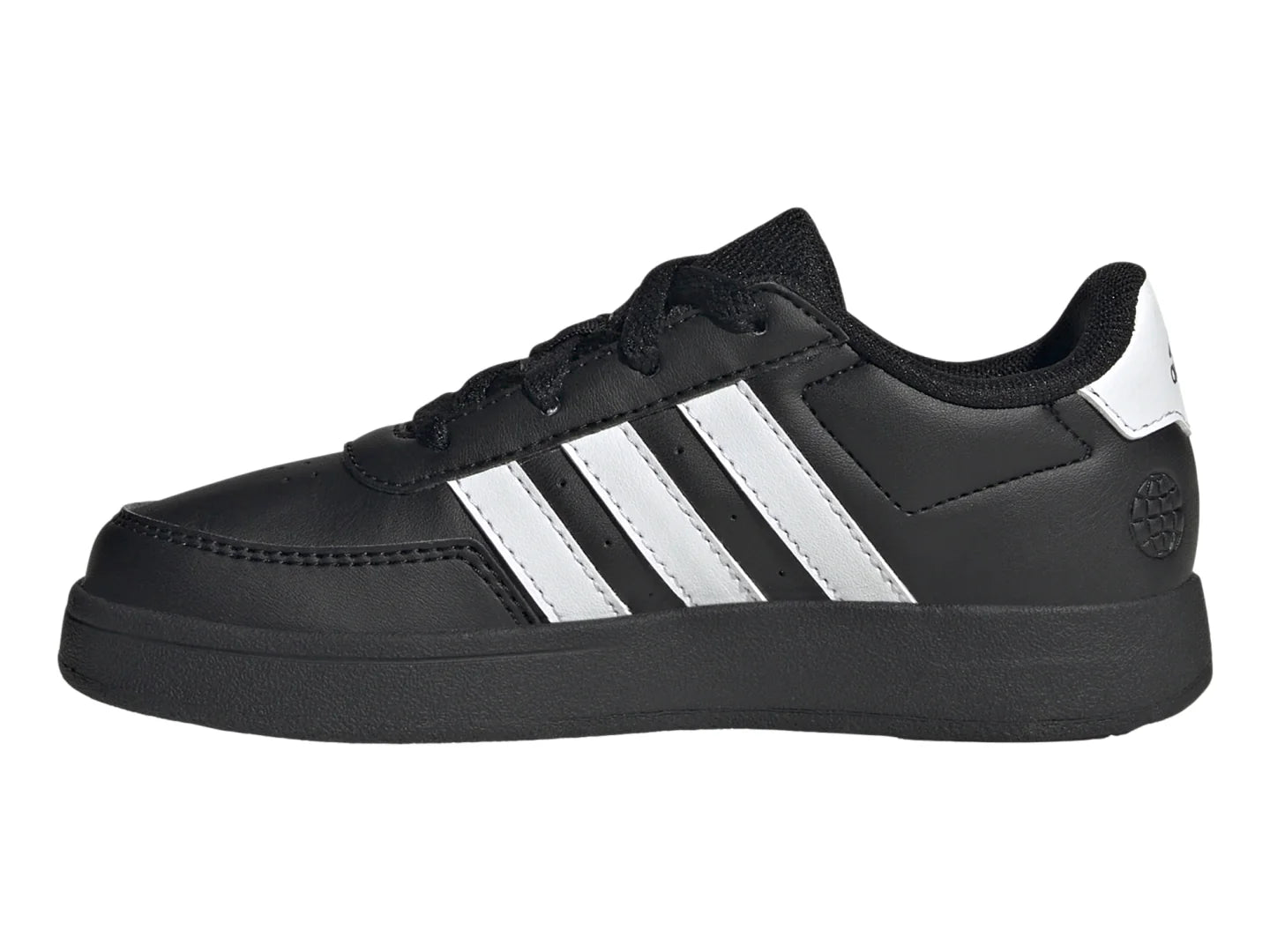 Tenis Adidas Breaknet 20 Negro y Blanco para Niño