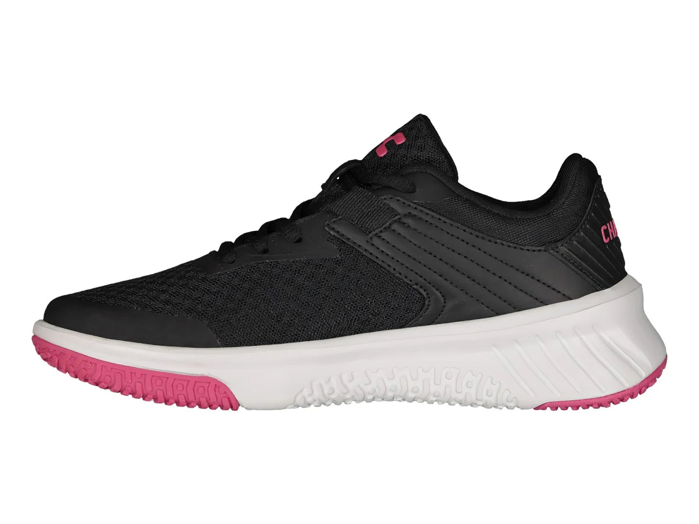 Tenis Charly Negro con Rosa para Mujer