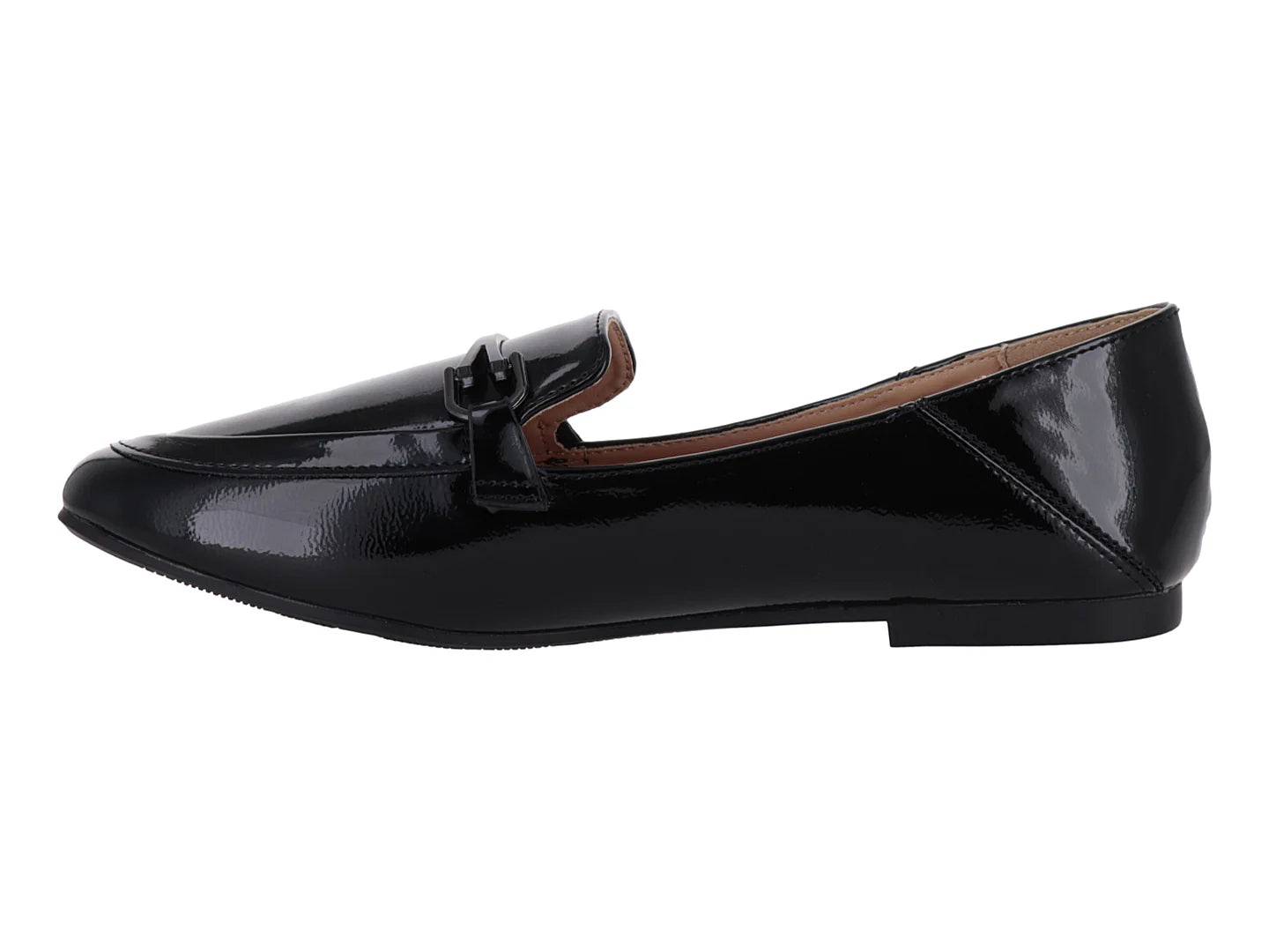 Zapatos Mocasín Roze Negros para Mujer
