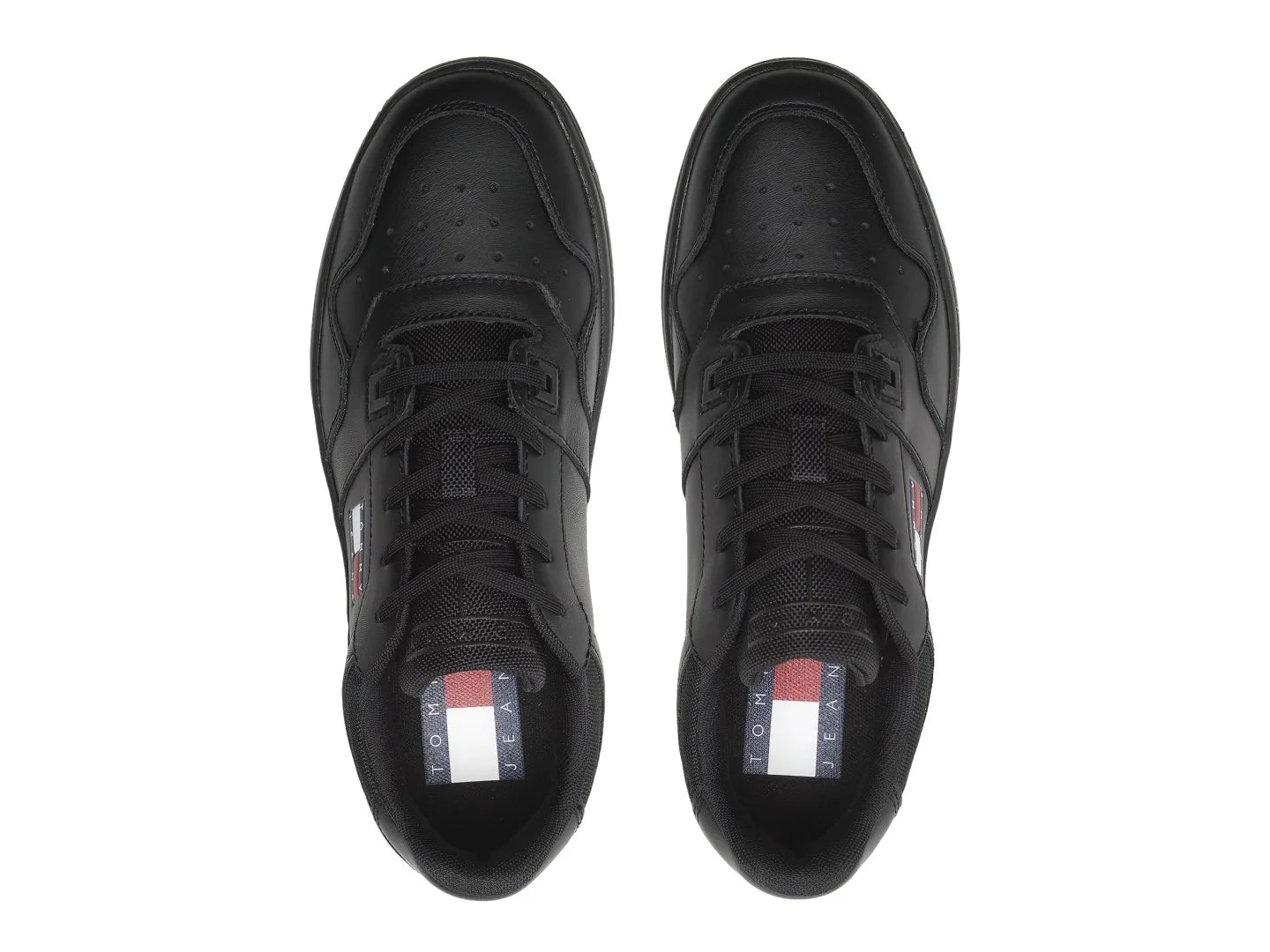 Tenis Tommy Hilfiger Retro Basket Ess Negro para Hombre