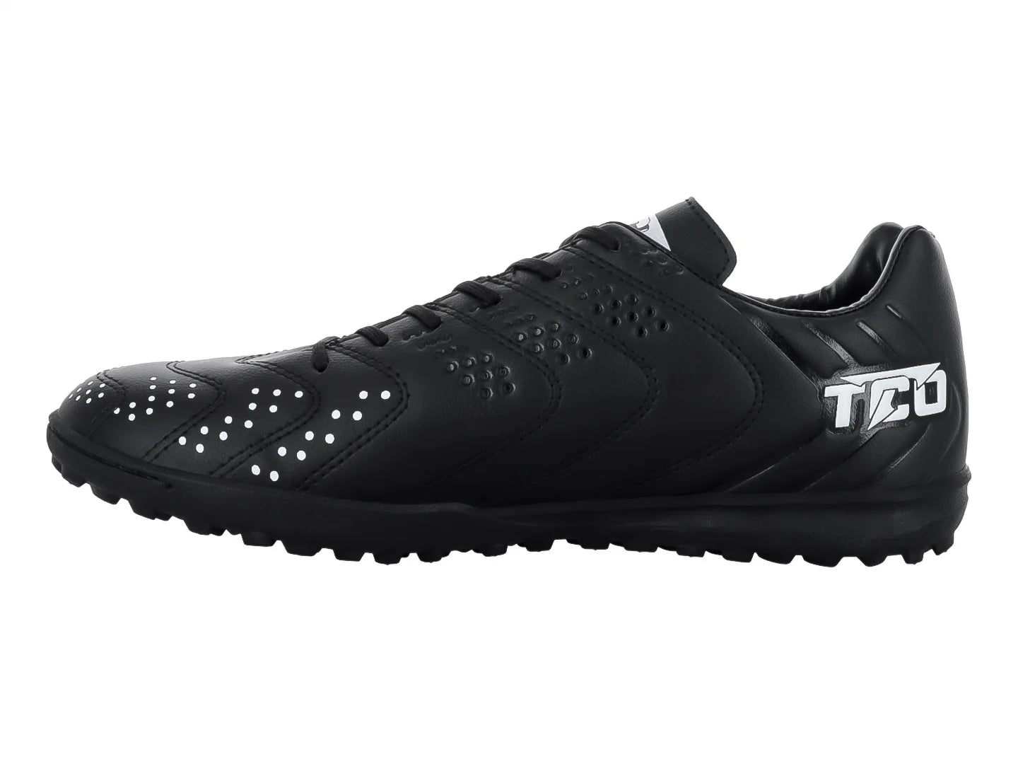 Tenis de Fútbol Leon Trucco Negro y Blanco para Hombre