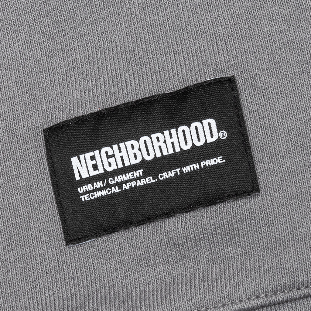 Classic Sweat Hoodie L S Grey