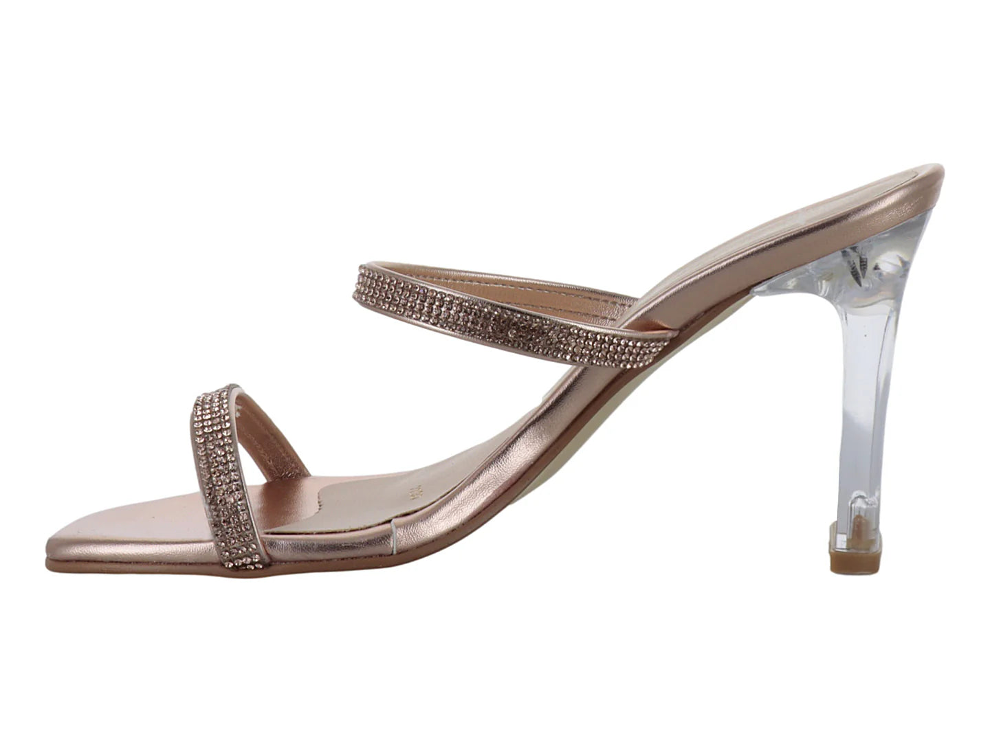 Zapatillas de Fiesta Crivelli Oro Rosa para Mujer
