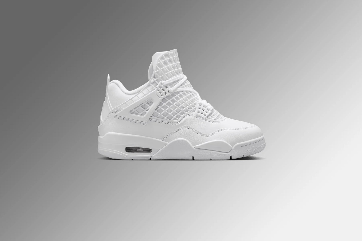 Womens Air Jordan 4 Net White Phantom Metallic Gold
