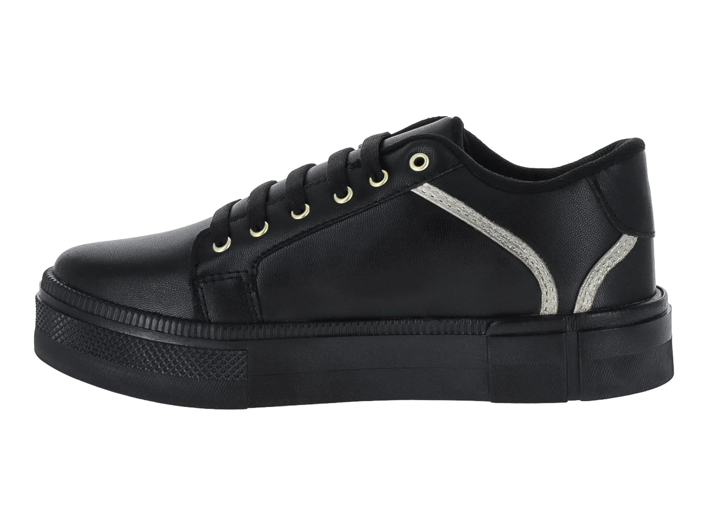 Tenis Andrax Negros de Plataforma para Mujer