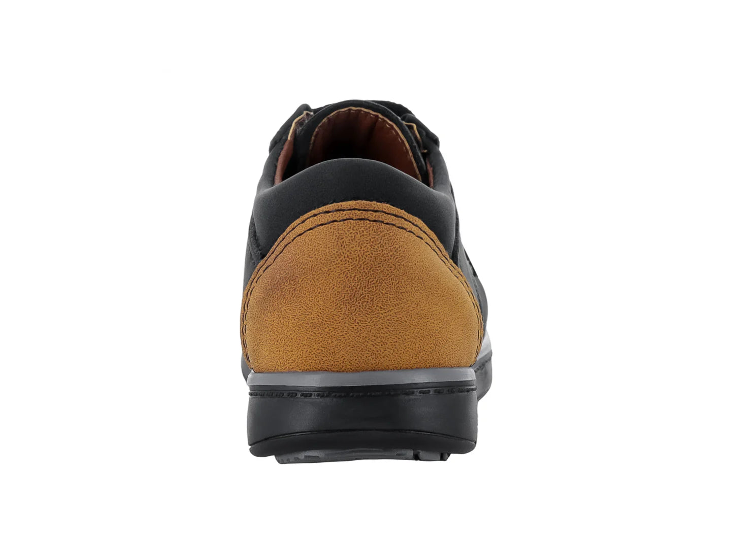 Zapatos Germany Nubuck Negro Amarillo para Niño