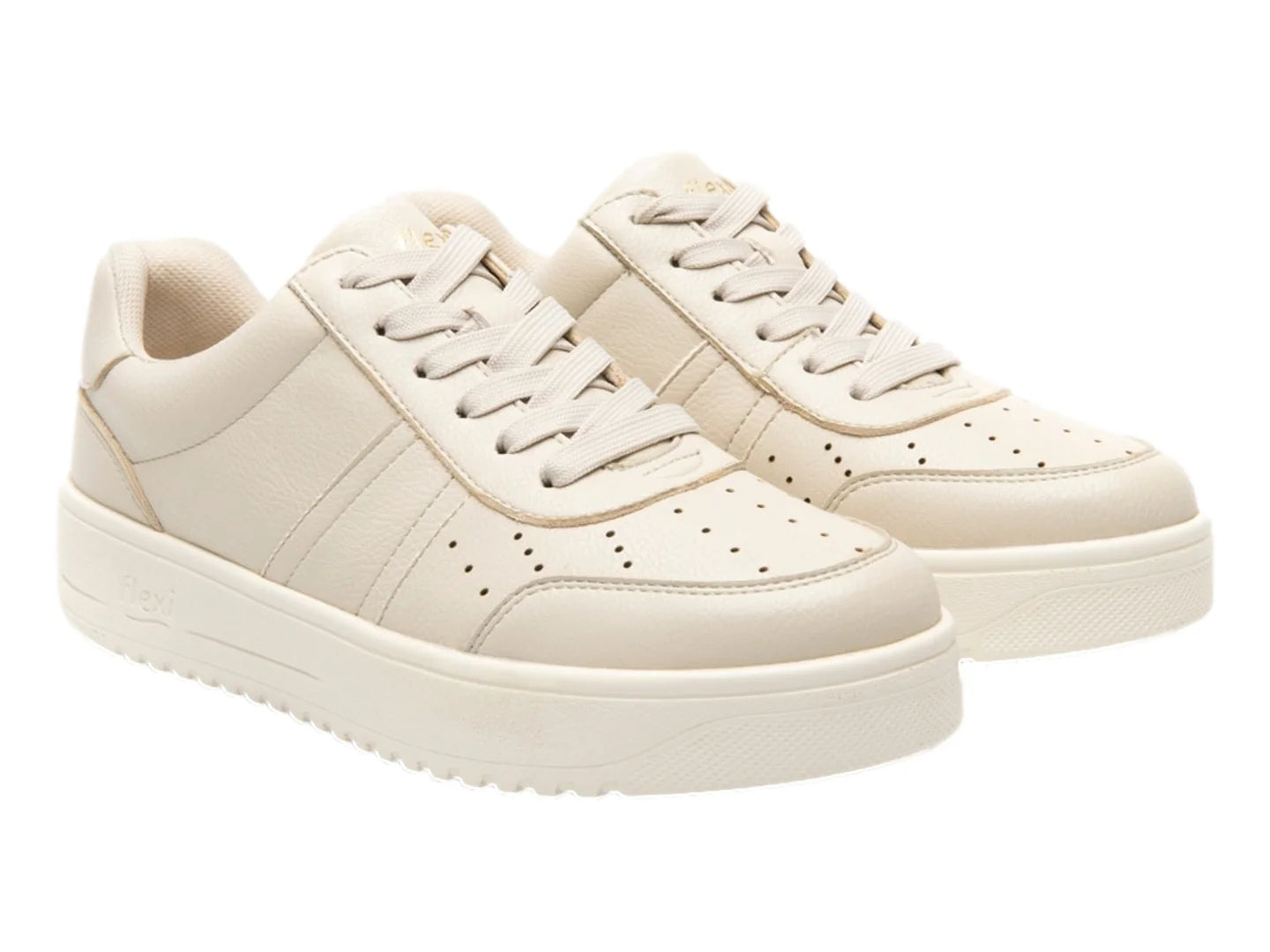 Tenis Flexi Beige para Mujer