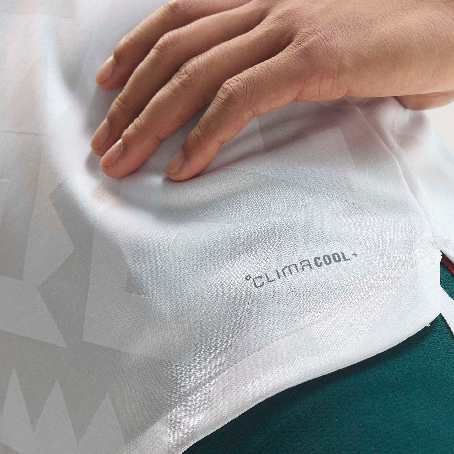 adidas Mexico Away Authentic Long Sleeve Mens Soccer Jersey 2026 White