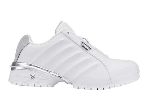 Tenis K Swiss Dorade Blanco y Plata para Hombre