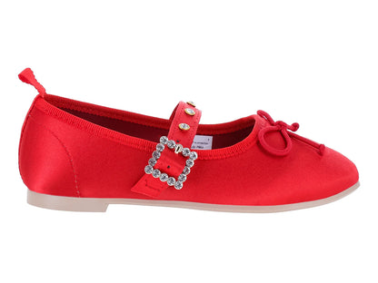 Zapatos Planos 4EVER Rojo para Niña
