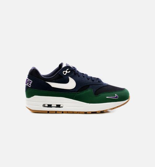 Air Max 1 87 Obsidian Womens Lifestyle Shoe Blue Green