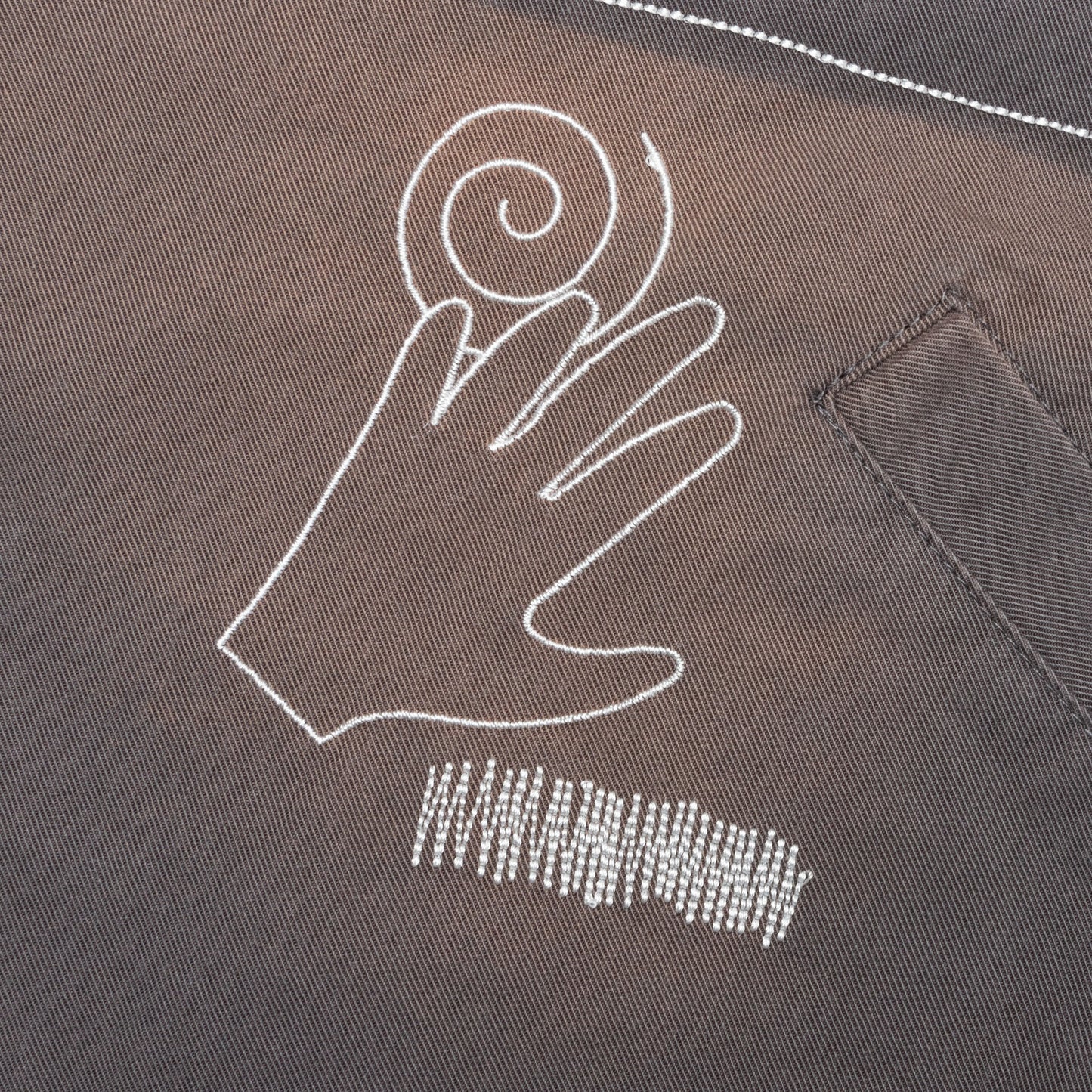 Sunbleached Trucker Jacket Grey