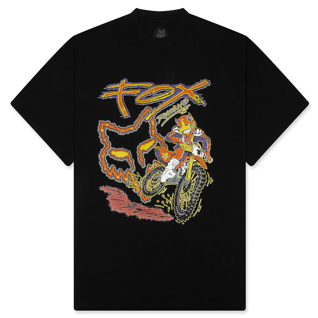Fox LAB Racing T Shirt Black