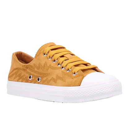 Campus Embroidered Lace Up Sneakers