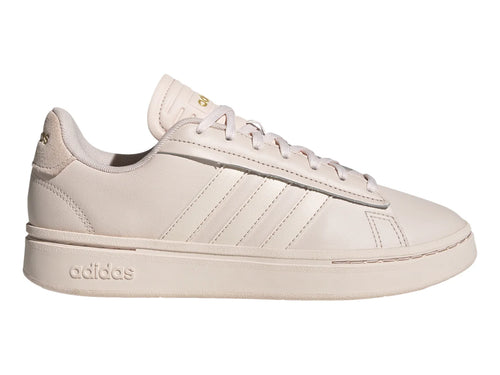 Tenis Adidas Grand Court Alpha Rosa y Oro para Mujer