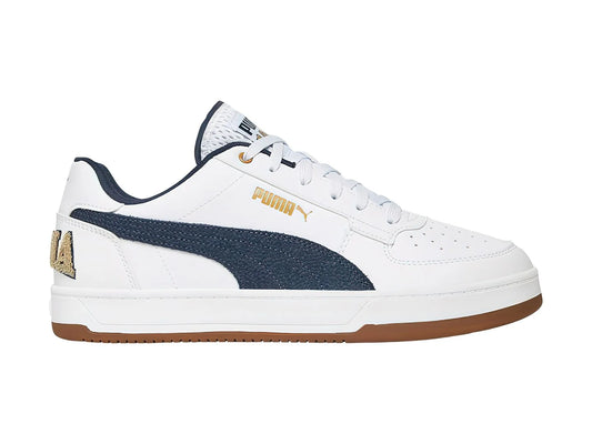 Tenis PUMA Caven 20 Retro Club Blanco y Azul Marino para Hombre
