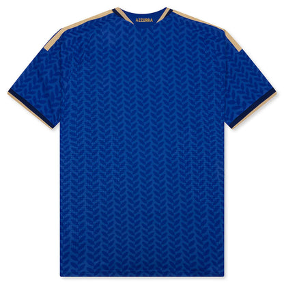 Italy 26 Home Authentic Jersey Blue