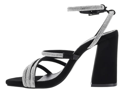 Zapatillas Abiertas Clasben Negro para Mujer