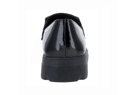 Zapatos Mocasines Maxim Charol Negro para Mujer