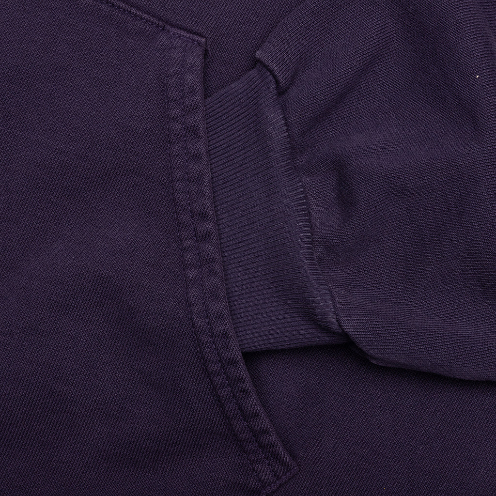 Mind Game Weathered Hoodie Vintage Black